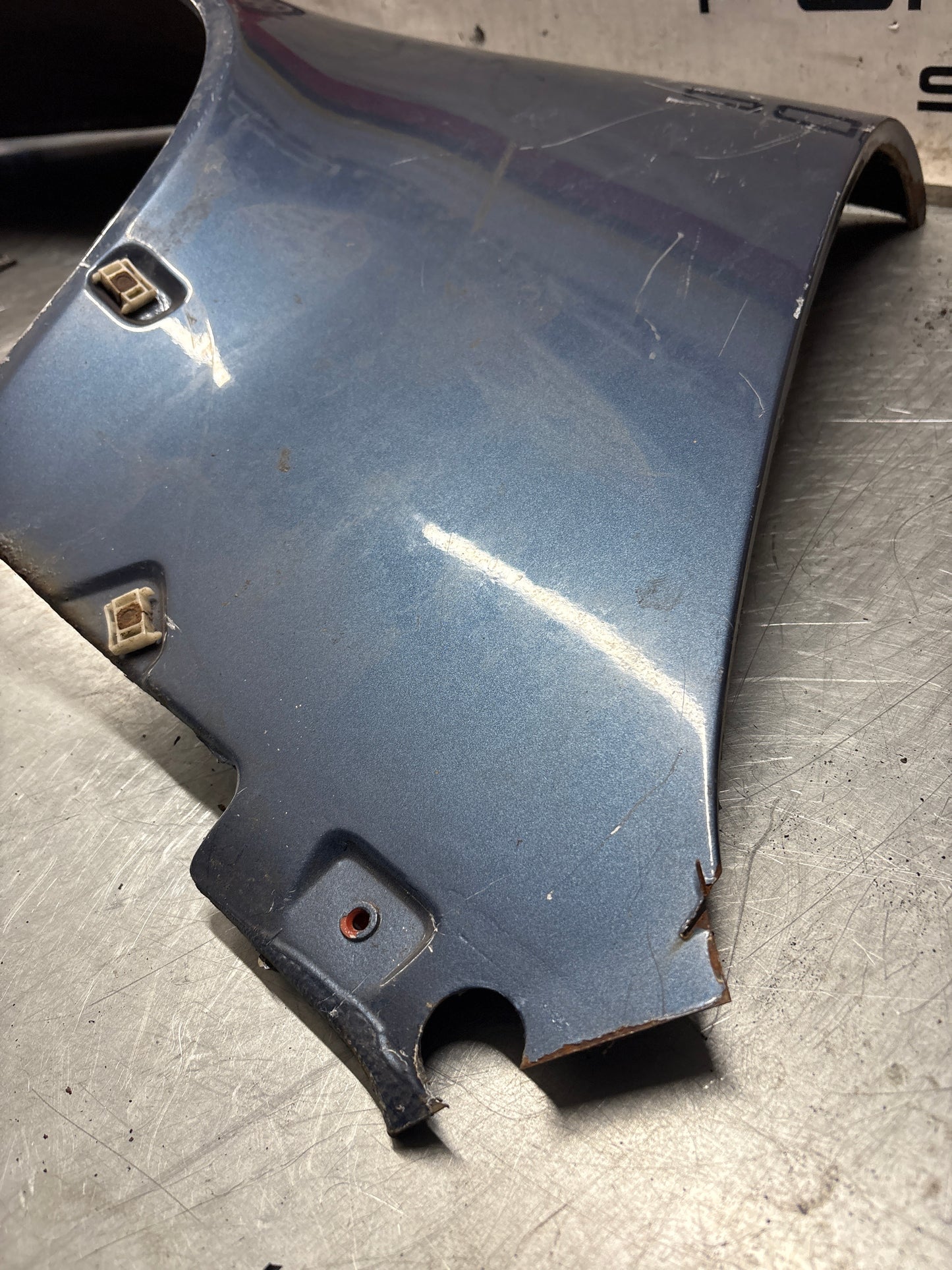 Porsche 911 964 rear right fender cut, used 96450306201