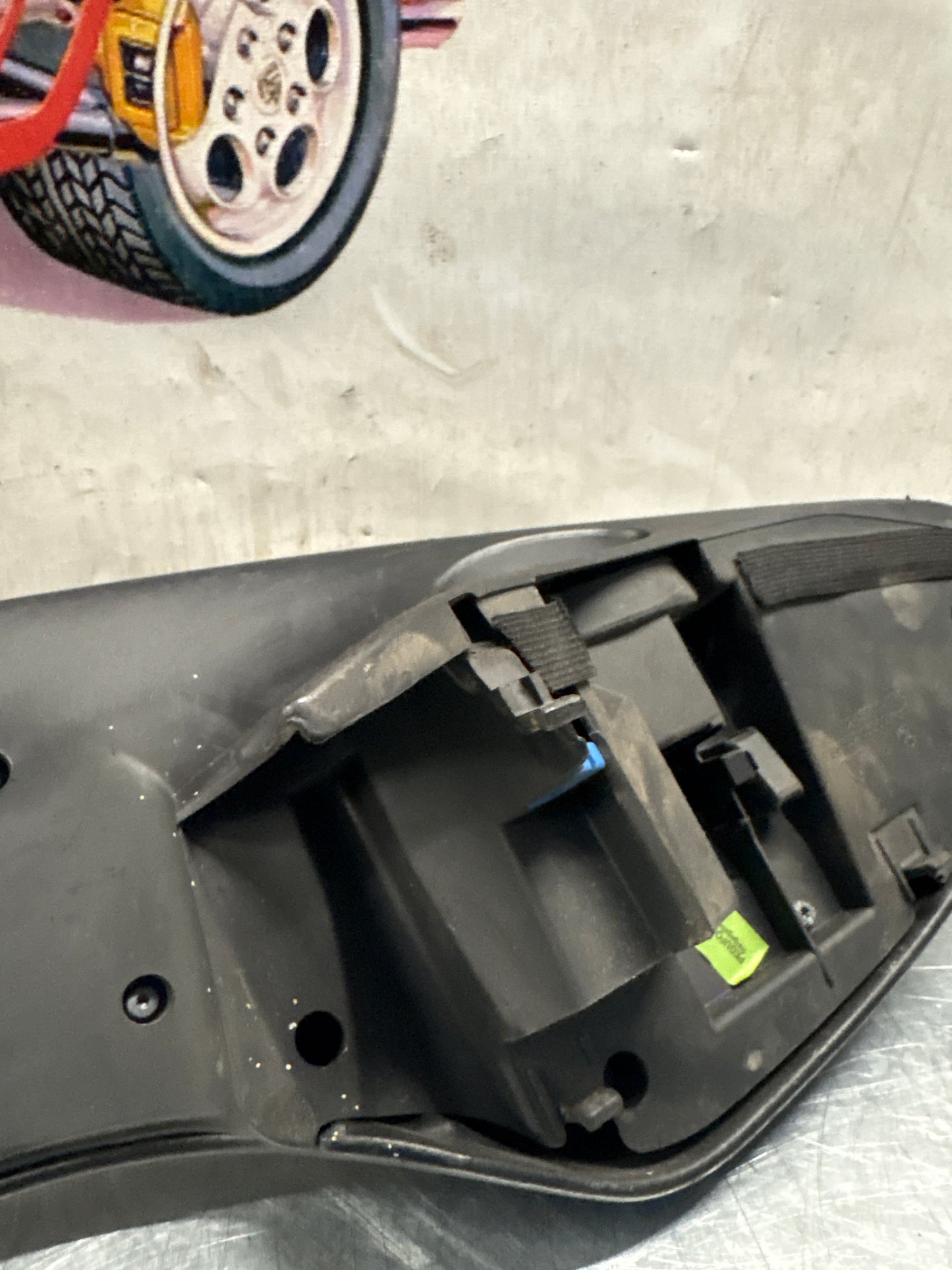 Porsche Boxster 986 dashboard cluster trim,black used 98655205500 / 98655205501