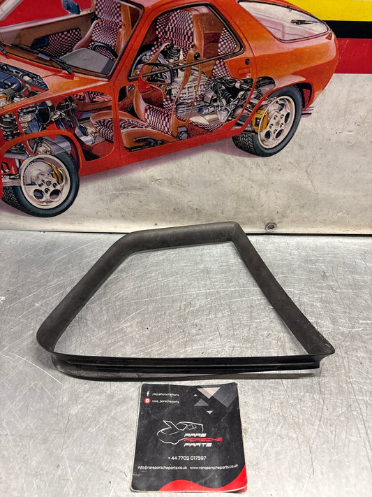 Porsche 968 rear left quarter window seal, used 94455553500