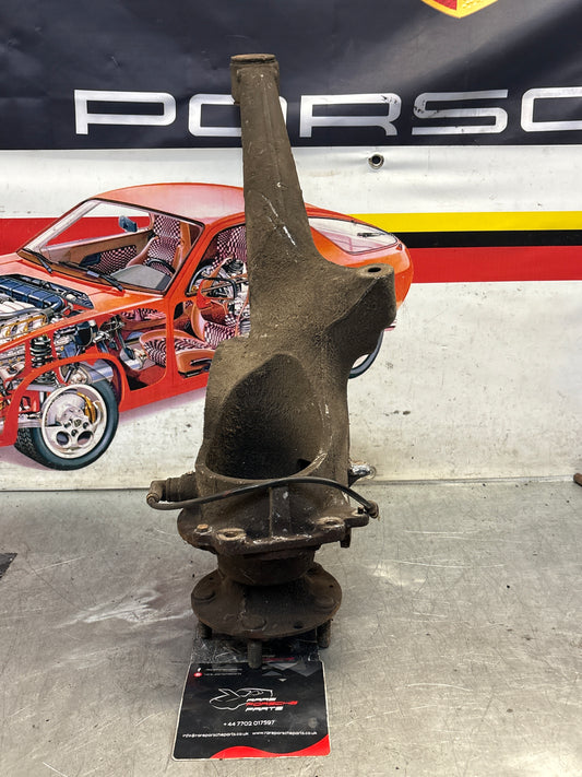 Porsche 944 alloy rear left trailing arm, used 95133151305 / 9513315134R used, with hubs