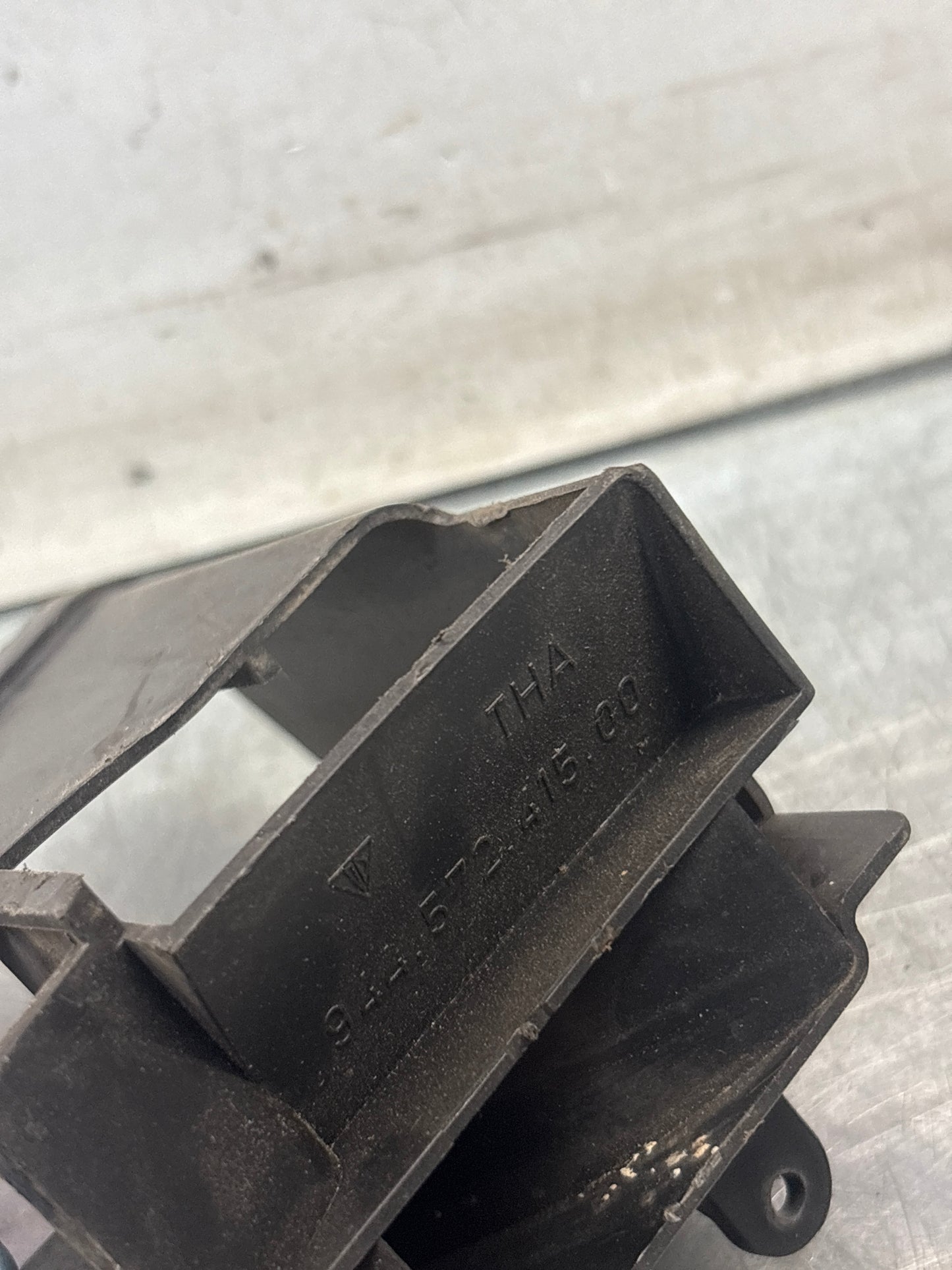 Porsche 944 air vent footwell outlet, used 94457241500