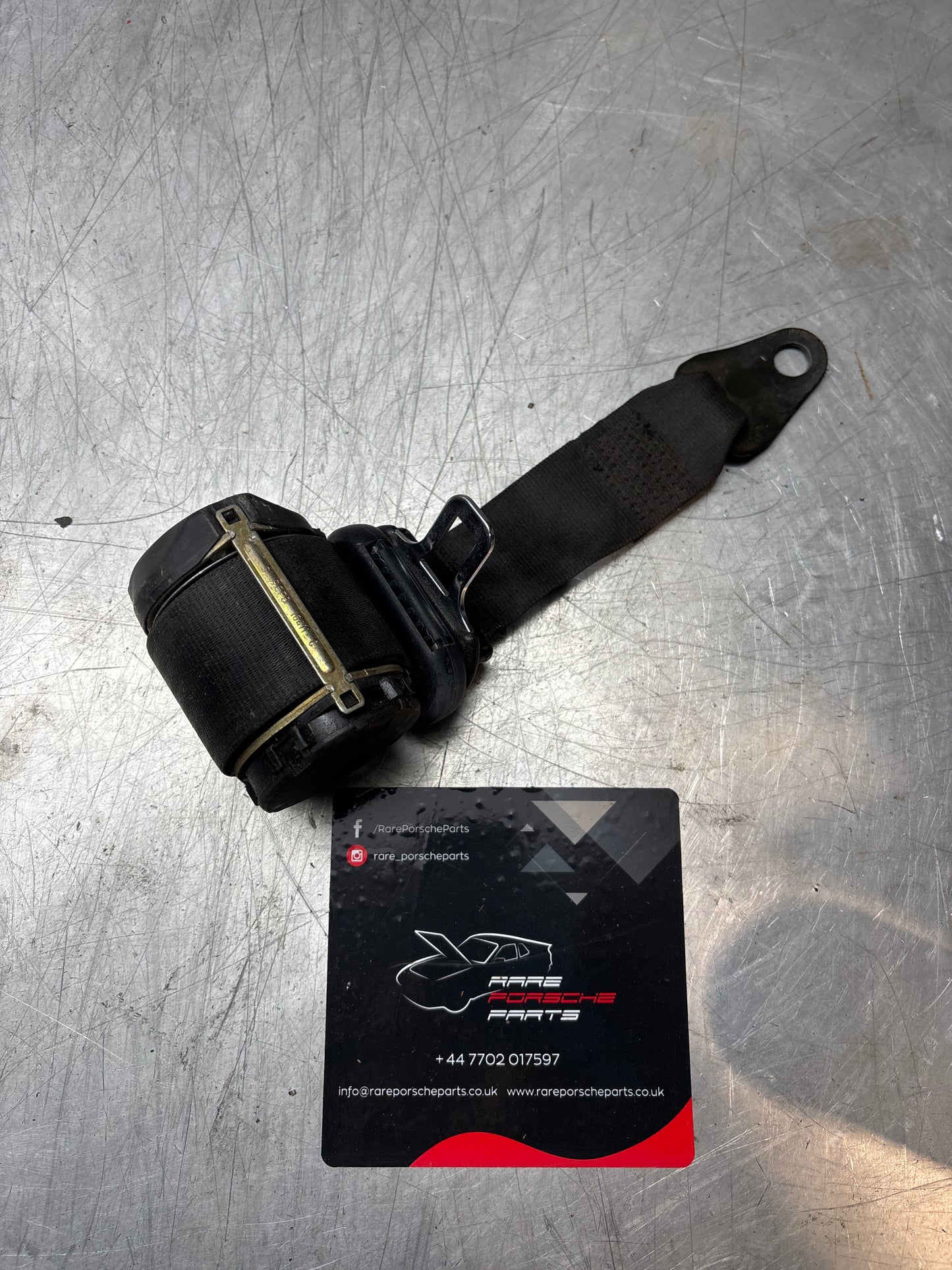 Porsche 944 Convertible Cabrio front left N/S seat belt 94180312510, used