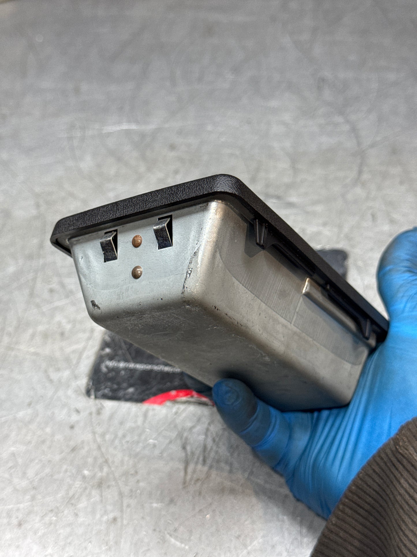 Porsche 924/944 black ashtray, 94455230500, used