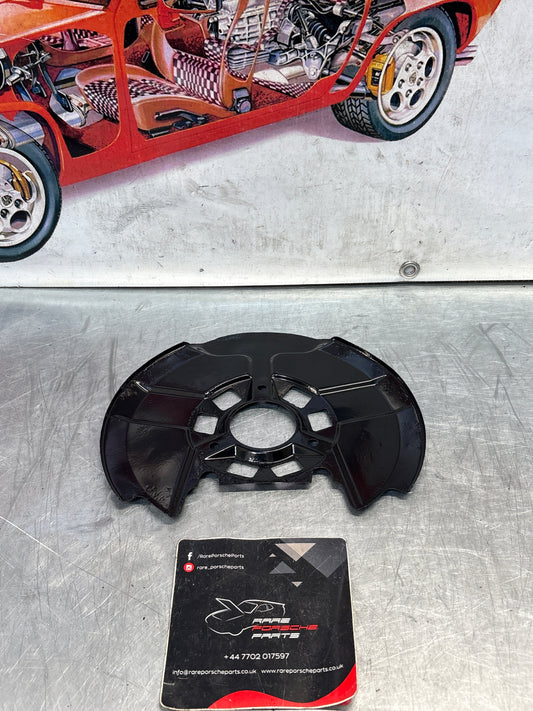 Porsche 924 Turbo brake cover plate, used