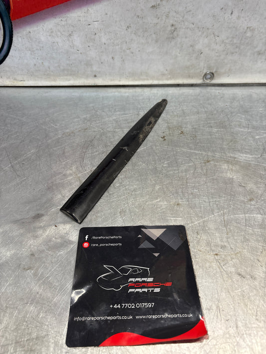 Porsche 928 left side front wing molding trim, for spares or repair 92855903703
