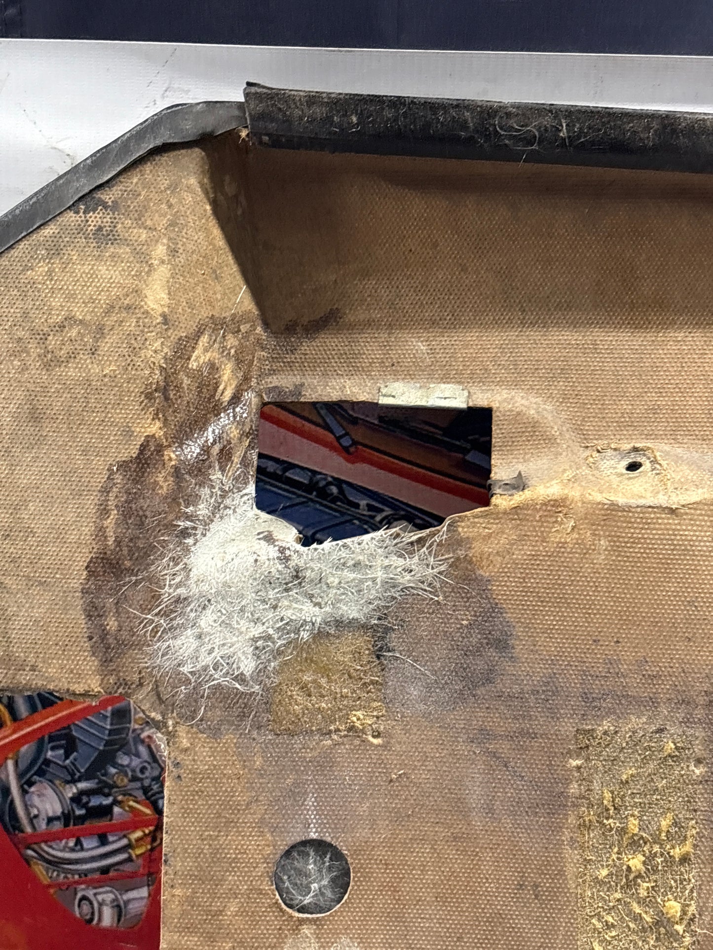 Porsche 944 left side Black door card, used 94455501701