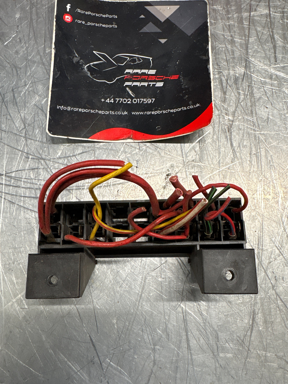 Porsche 924/944 auxiliary fuse board box 477937511 / 477 937 511 Used