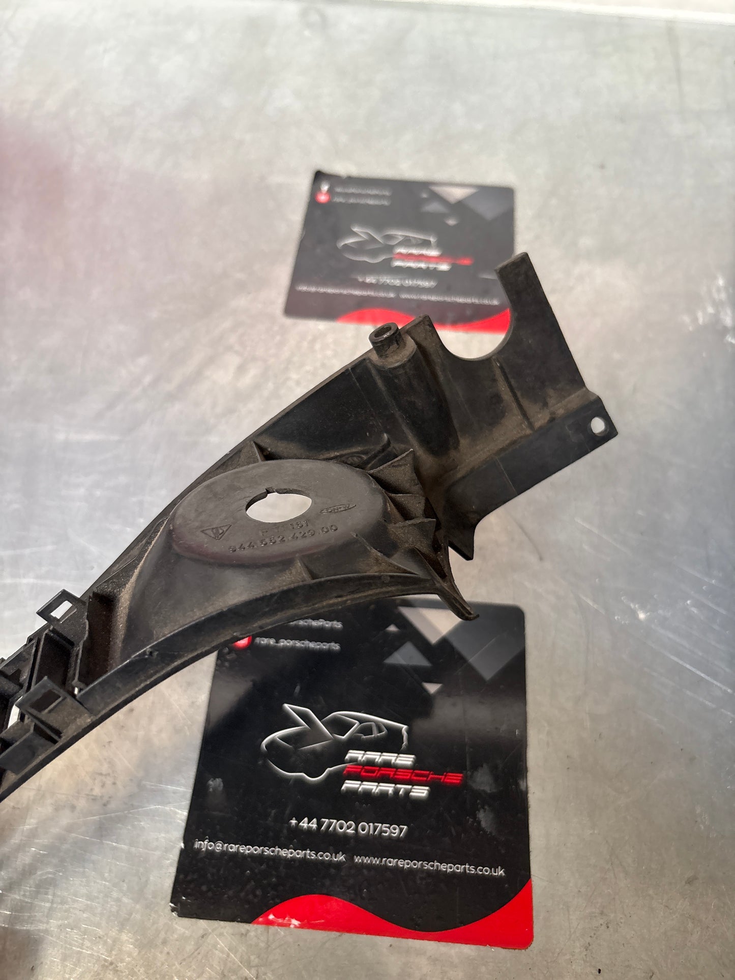 Porsche 944 Turbo S2 / 968 Left side steering wheel dash trim bezel, used, check the photos for damages! 94455242900