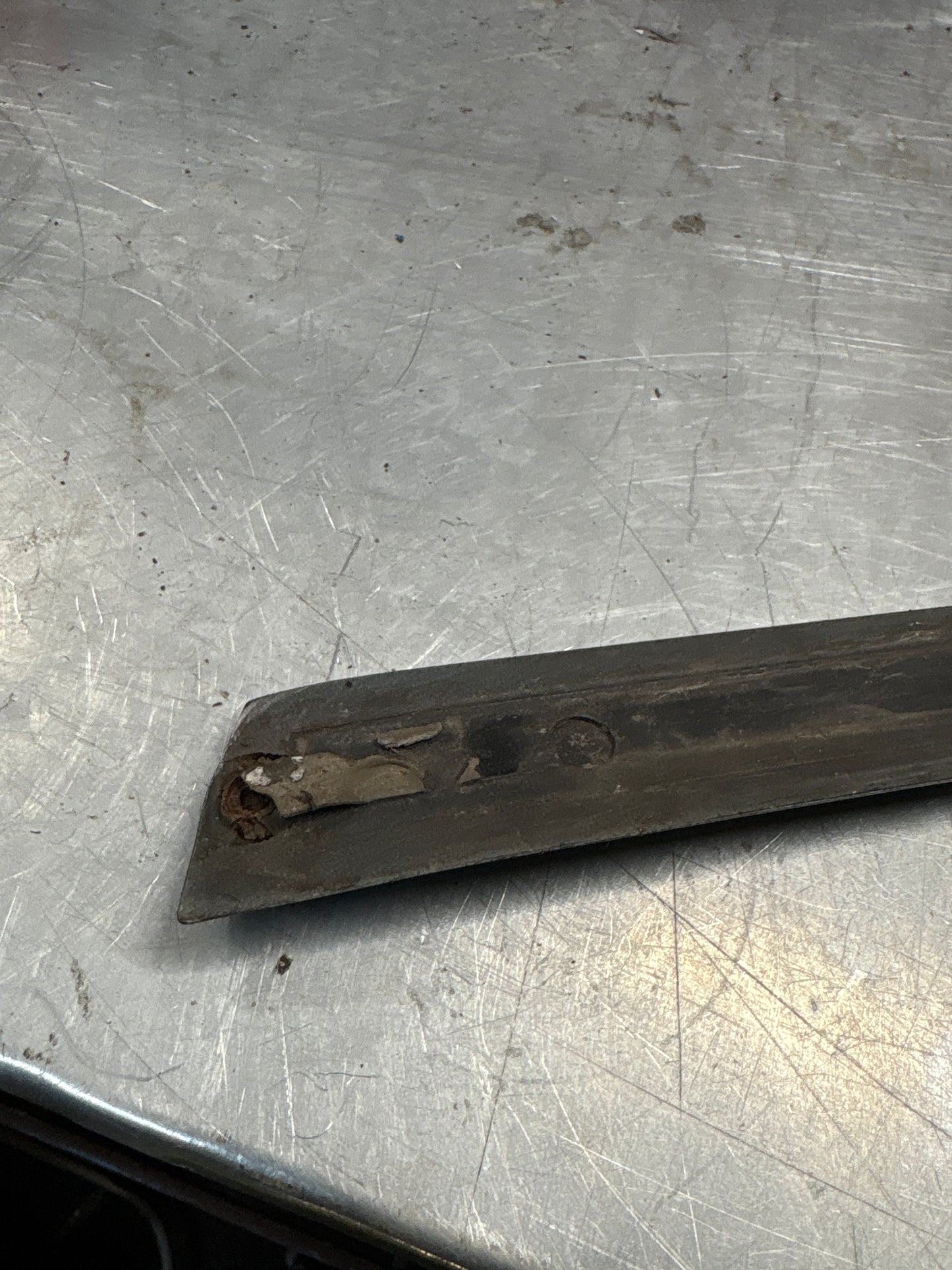 Porsche 928 Door Bump Strip right Side, for spares or repair 92855903403