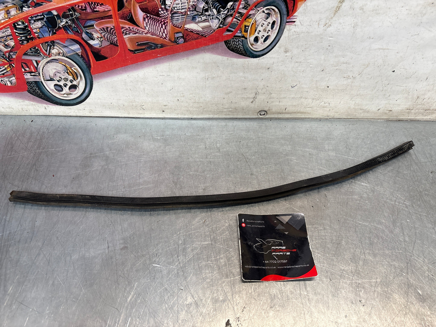 Porsche 944 cabrio inner door seal, right, used