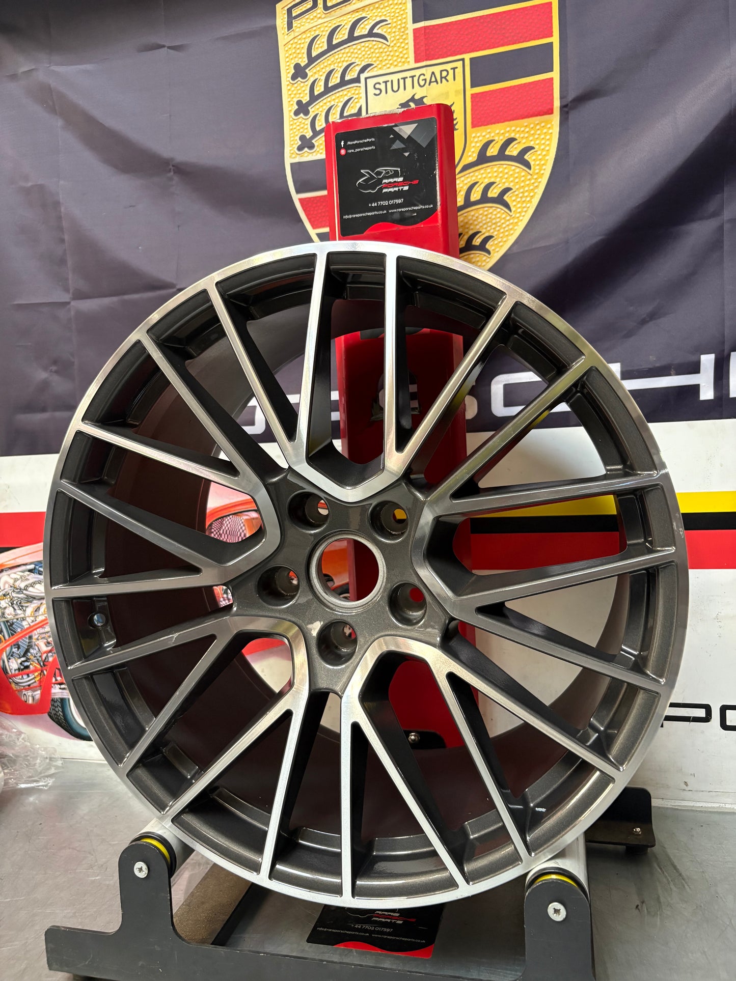 Porsche Cayenne RS spyder wheel, used in very nice condition, 9Y0601025BG, ET58, 11Jx21”