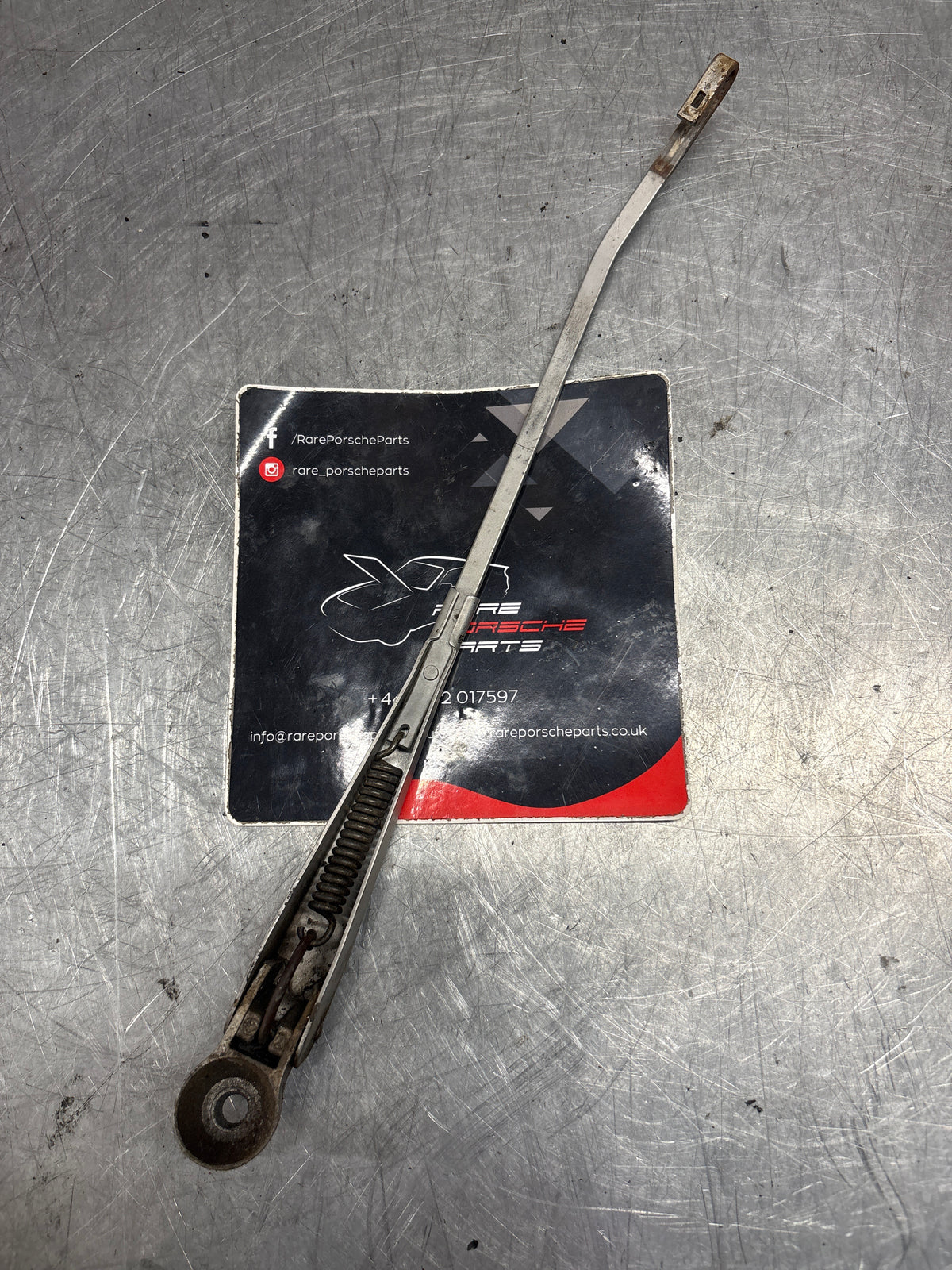 Porsche 914 windscreen wiper arm, used 91462831410