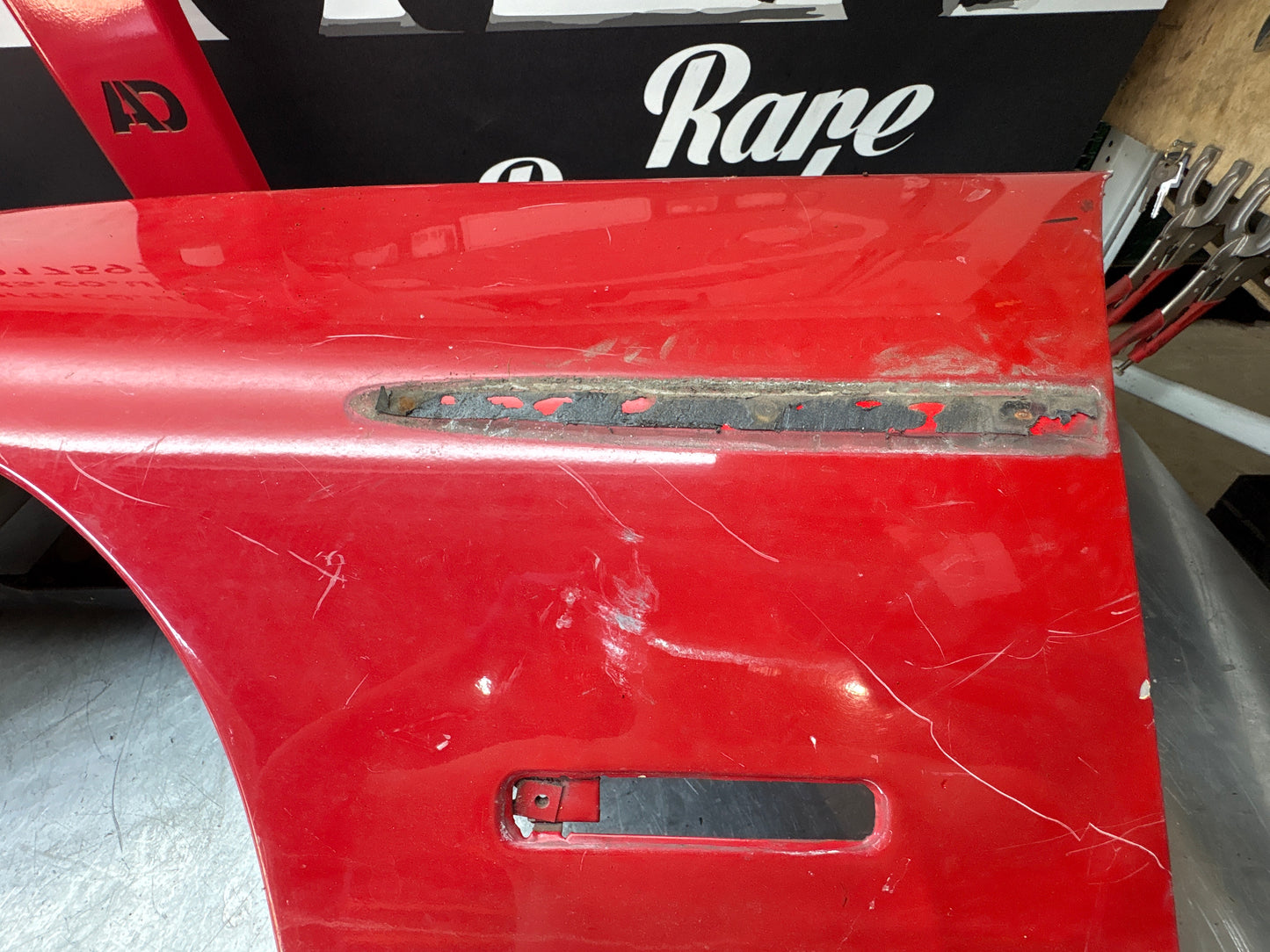 Porsche 928 -87 front left wing, 92850301103 used