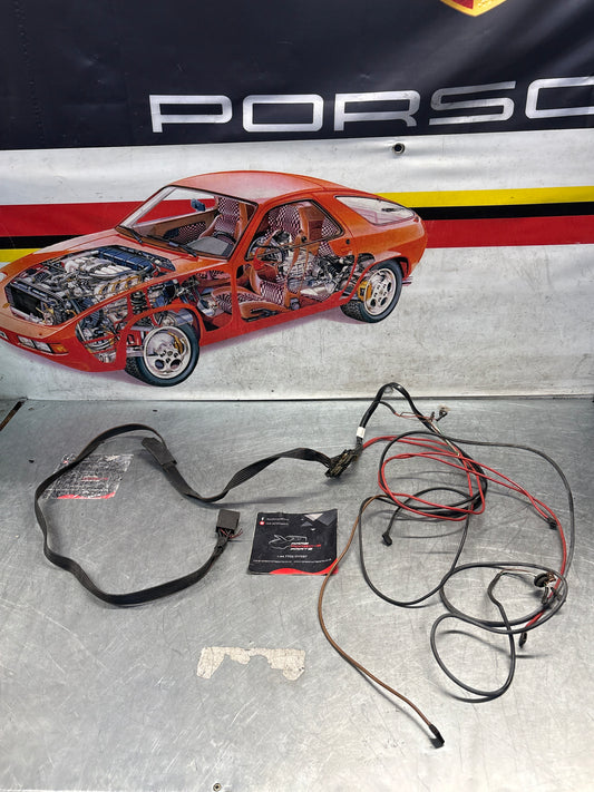 Porsche 928 S2 1986 tail gate wiring harness, loom, 92861200502 used