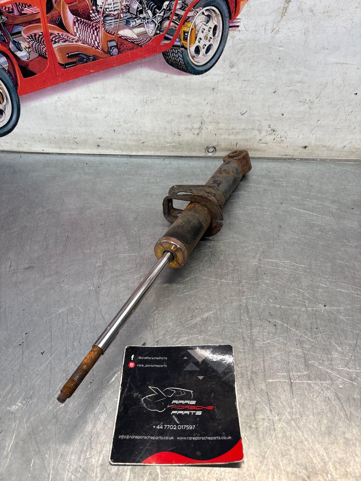Porsche 911 993 rear shock absorber, used 99333305100