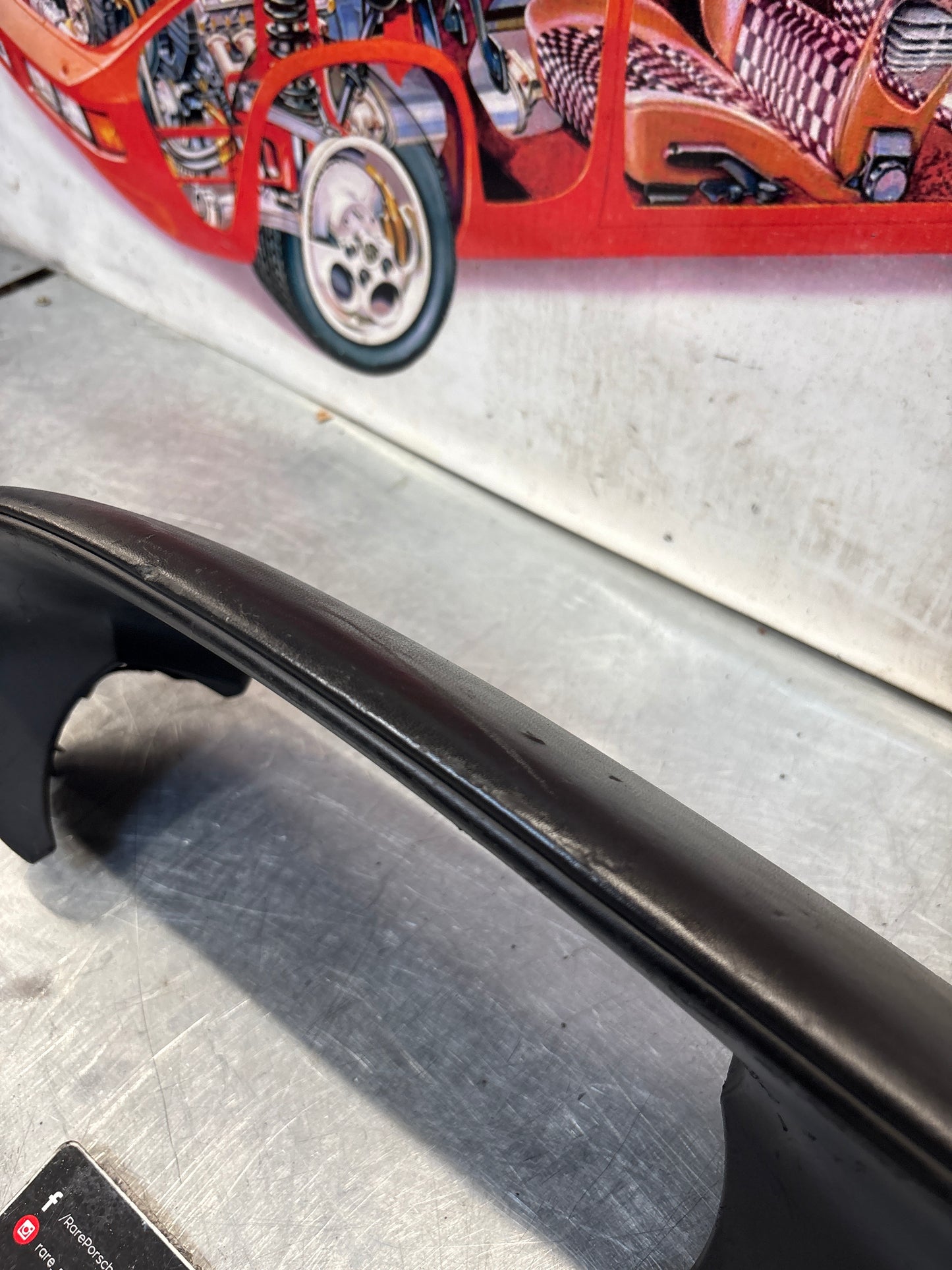 Porsche Boxster 986 dashboard cluster trim,black used 98655205500 / 98655205501