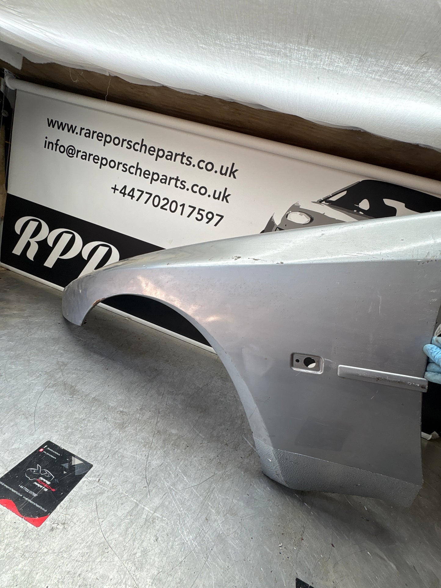 Porsche 944 early left front wing, please see photos, used