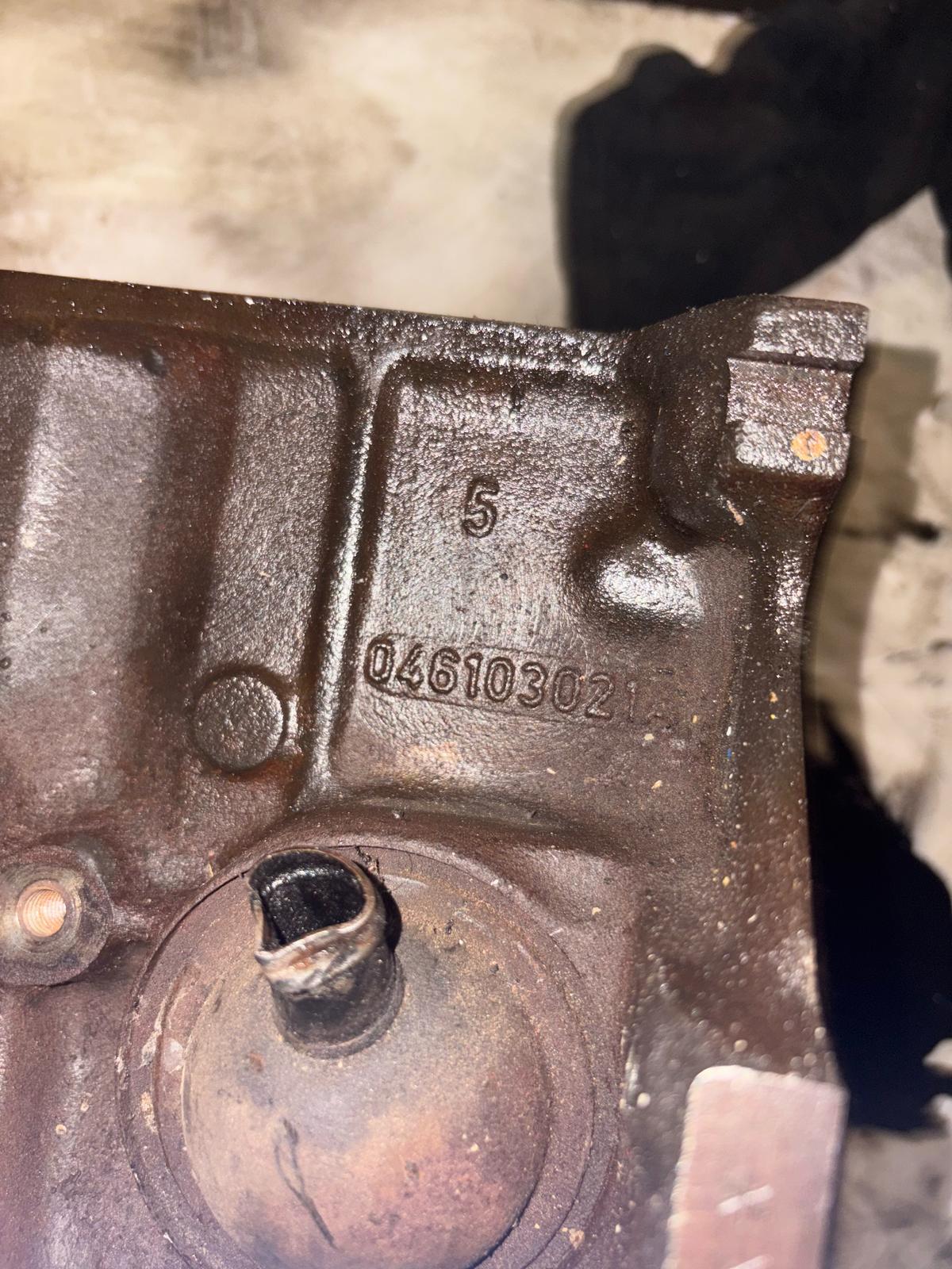 Porsche 924 2.0 XKshort block, used