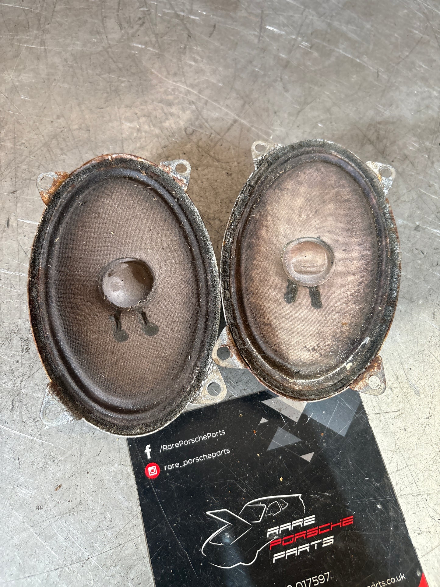 Porsche 944 blaupunkt door speaker, used 8637621215