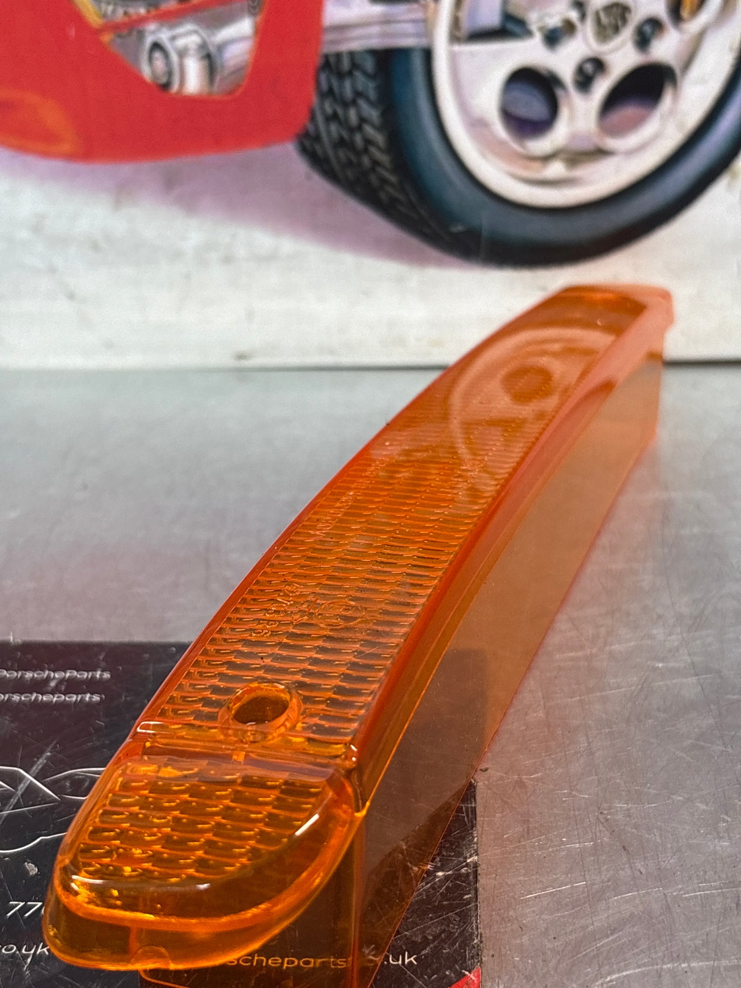 Porsche 944 S2 / Turbo left hand indicator lens Bosch 95163116101 new