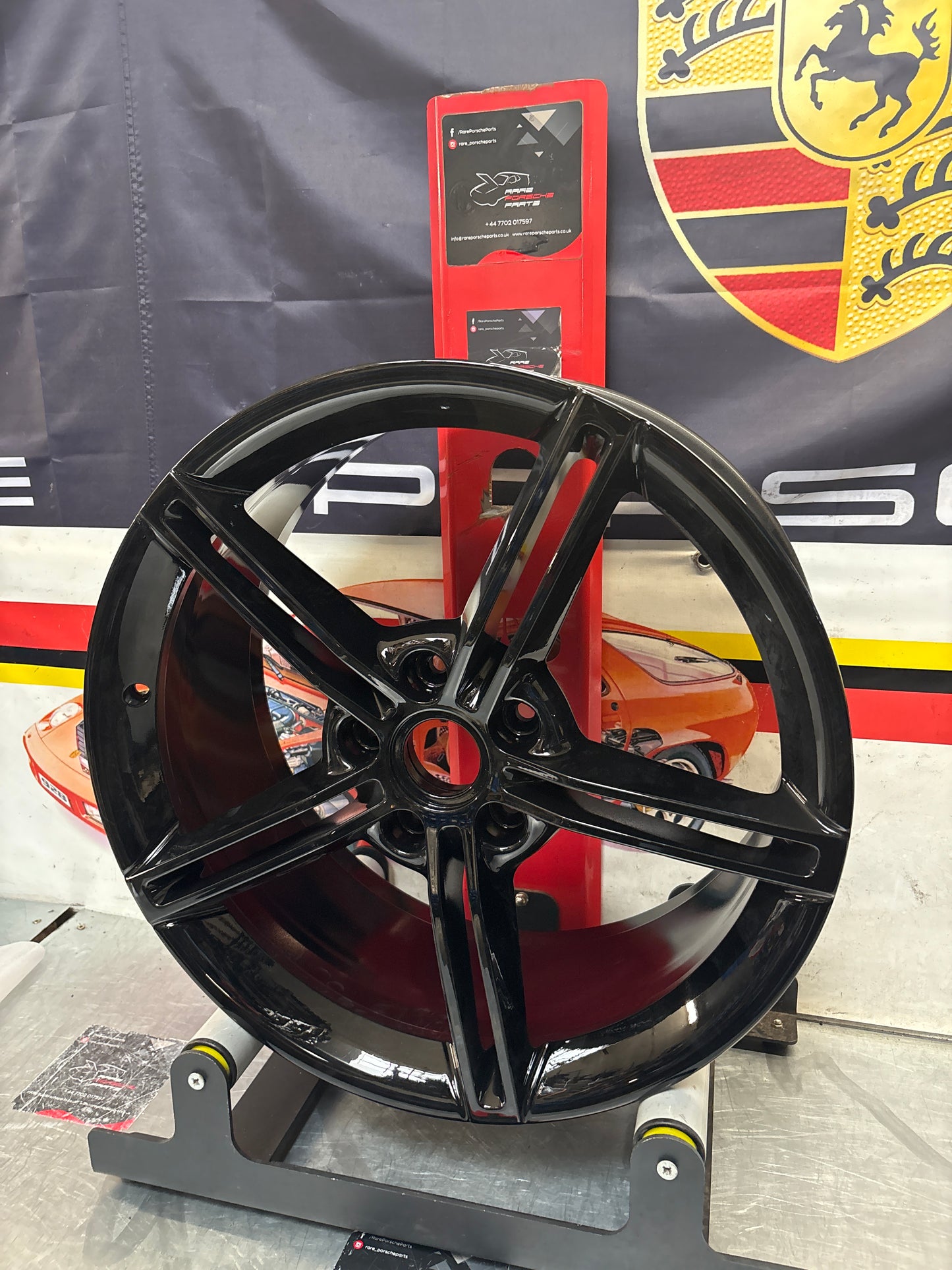 Porsche Taycan Front Alloy wheel 9.5Jx21" ET60 rim 9J1601025AA, refurbished