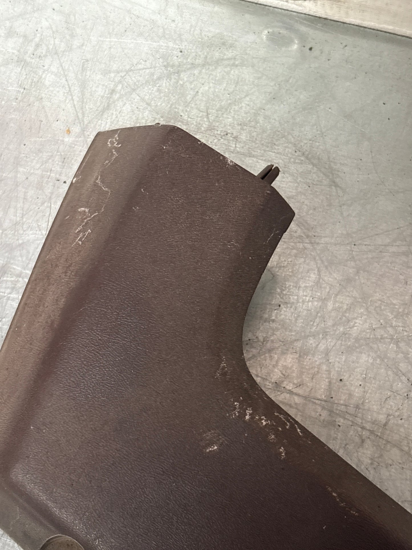 Porsche 924 left early brown door pockets, used  477867133