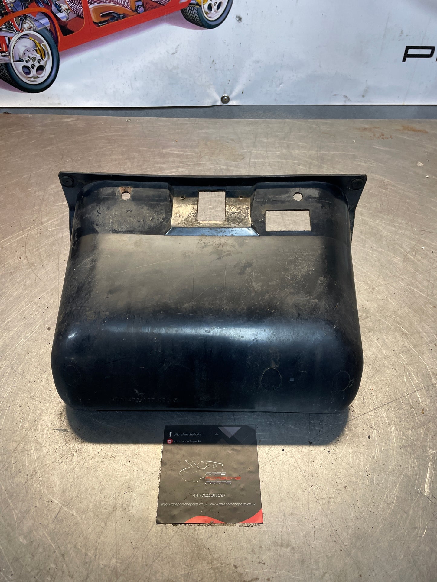 Porsche 924 glovebox, grey used 477857095A