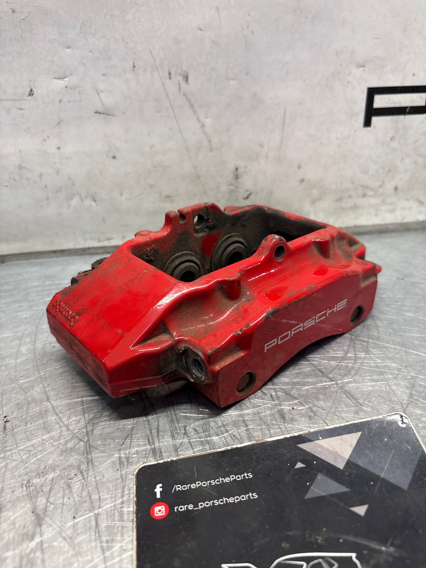 Porsche 996 997 986 987 left side front Brake Caliper Brembo, used 996351422