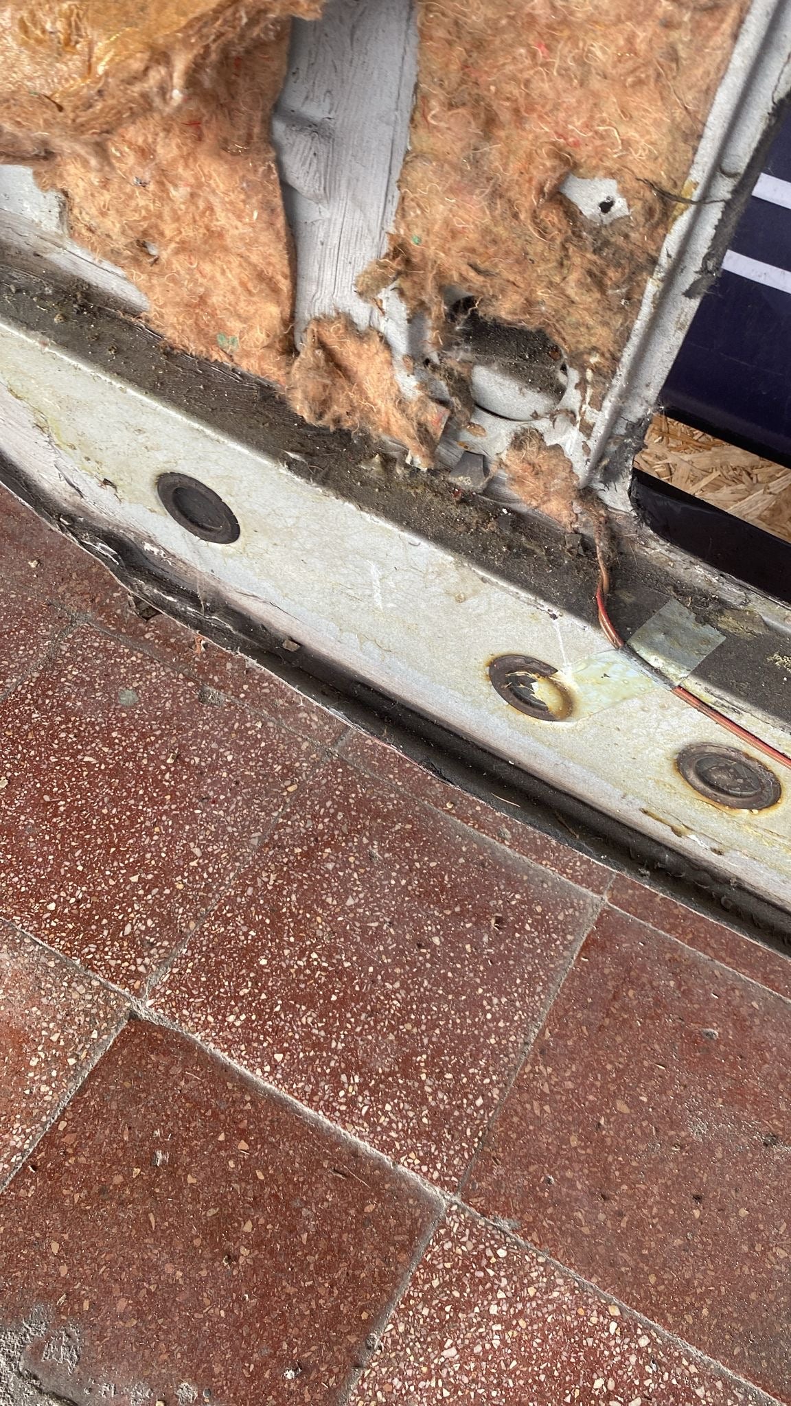 Porsche 944 Right side cut, rear fender with sill 94450390403, 94450361200