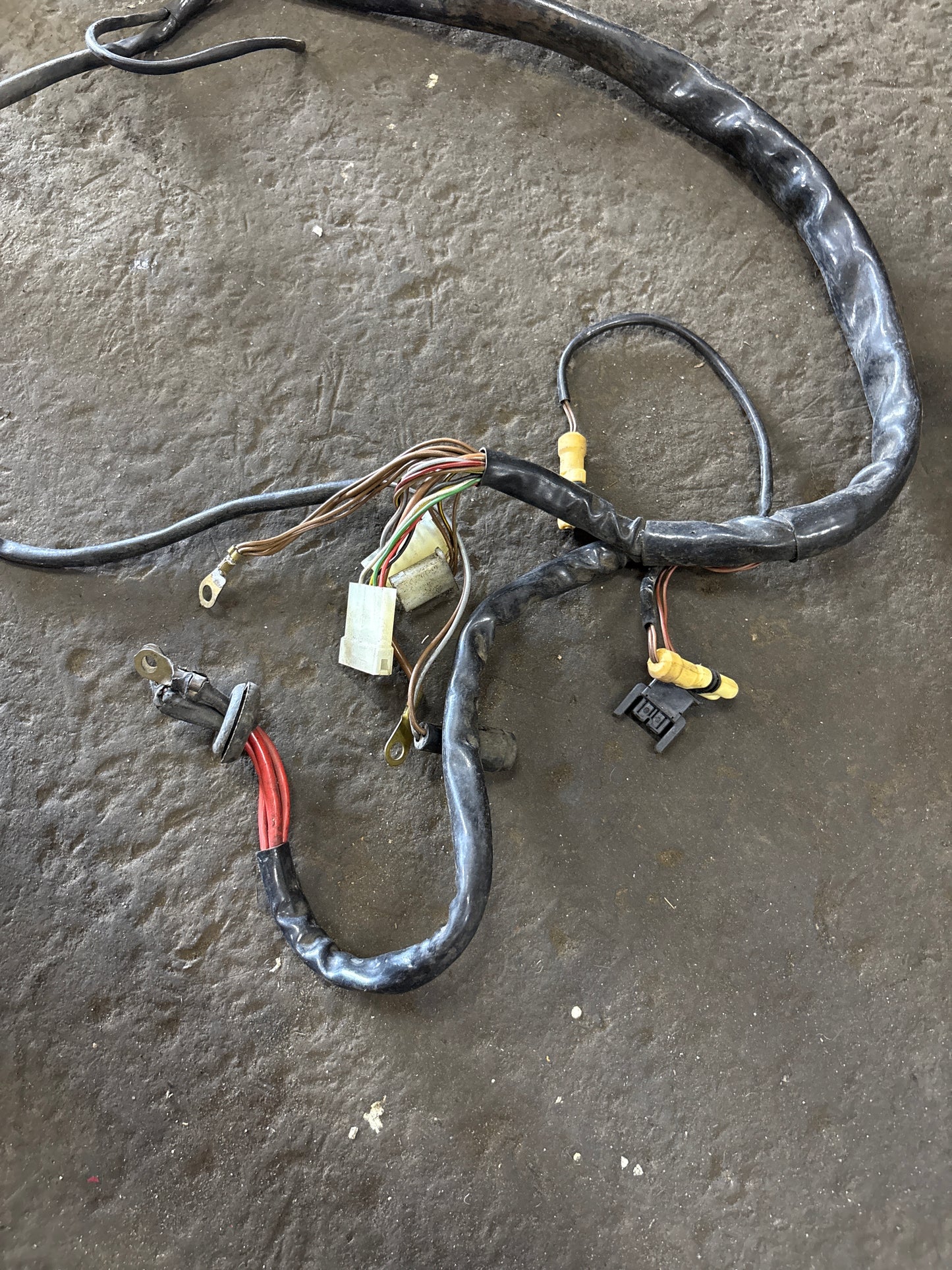 928 S4 engine bay loom wiring, used, for spares or repair, 92761200106 RHD