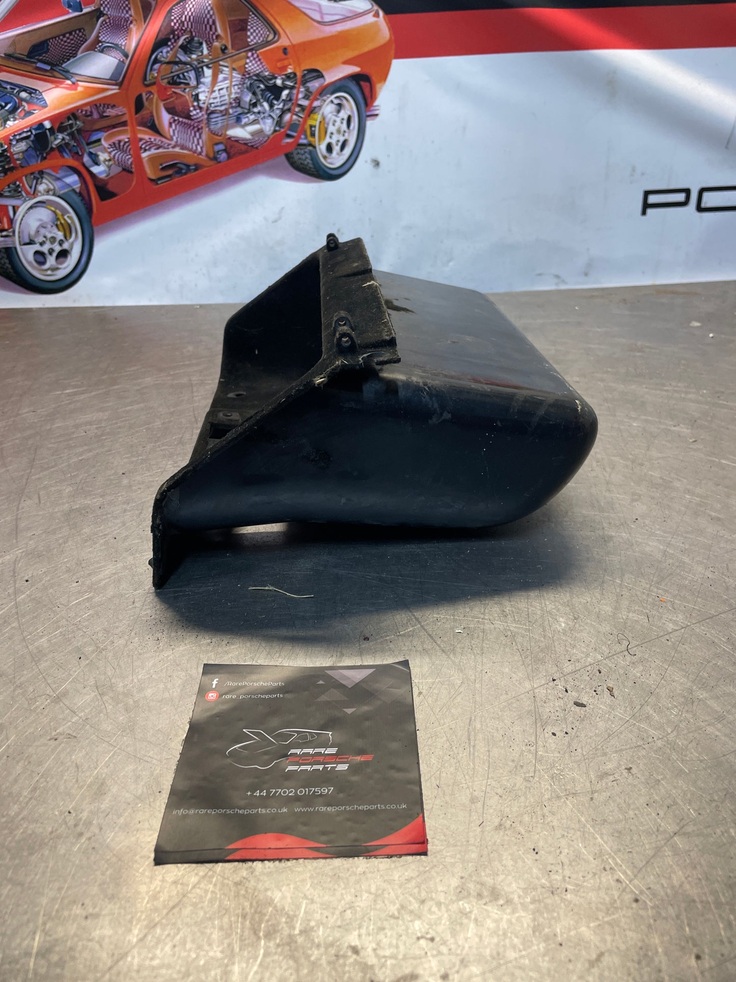 Porsche 924 glovebox, Black used 477857095A