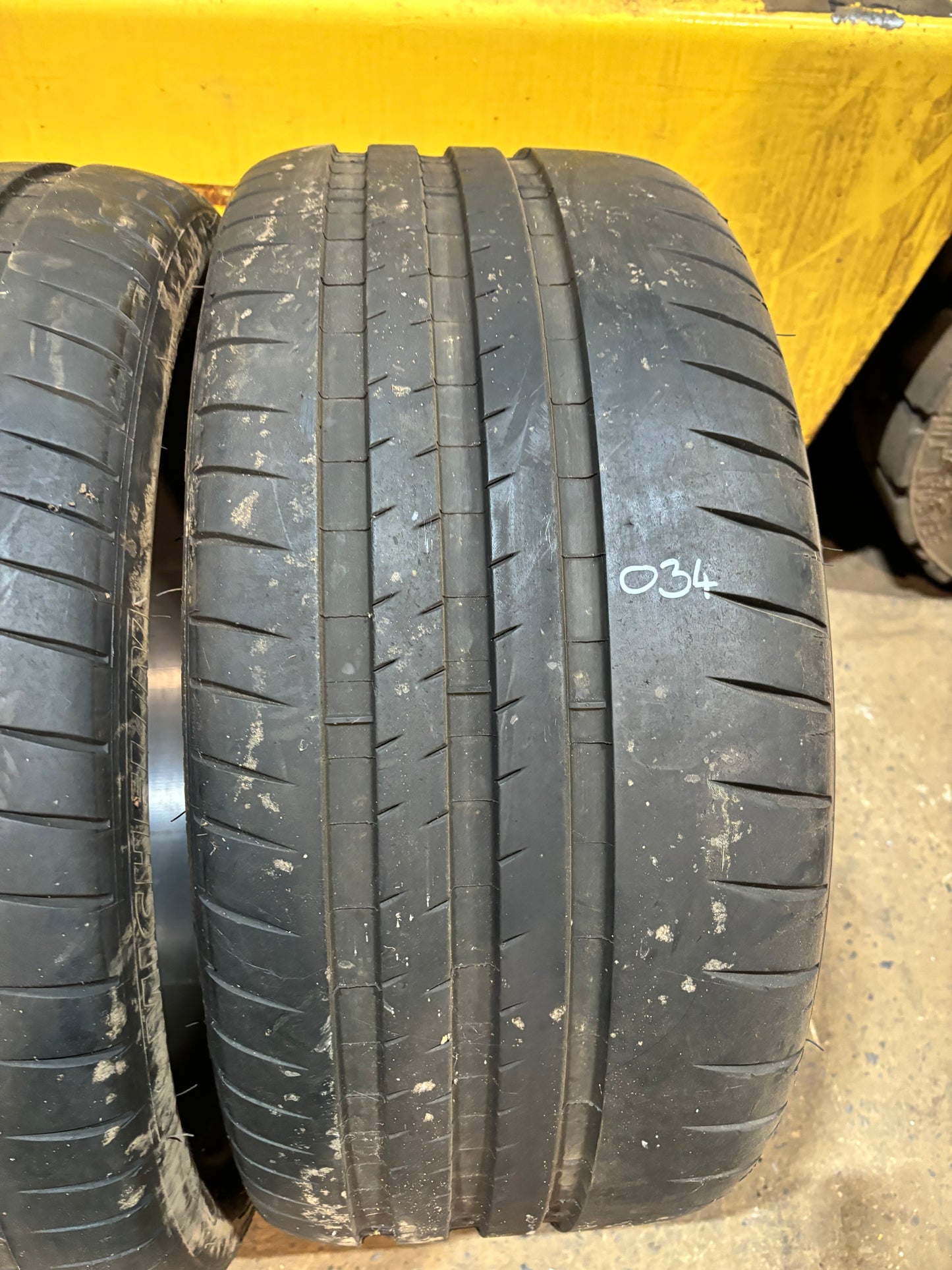 Michelin Pilot Sport Cup2 245/35 ZR20 91Y N0 Pair of used tyres 5.2mm +