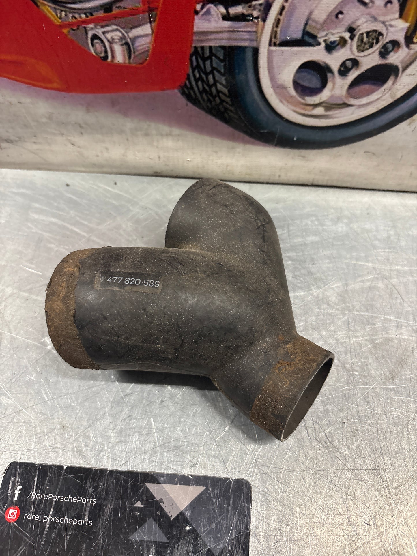 Porsche 924 Turbo Intermediate Piece, used 477820539