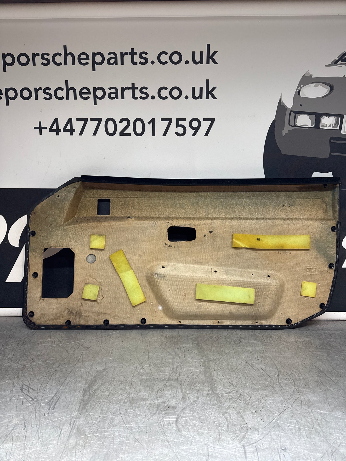 Porsche 924/ 924S/ Early 944  Door cards Pair, Black. Used. 478867011 / 478867012