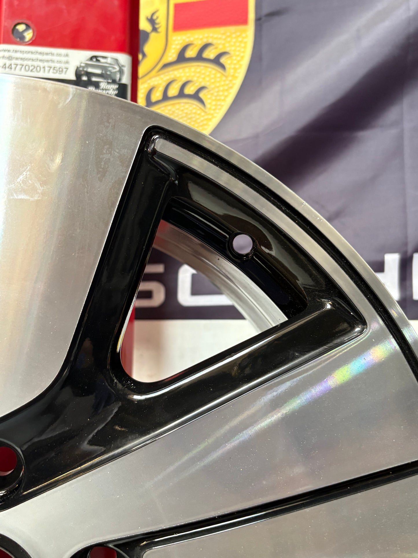 Porsche Taycan 8,0Jx19” ET50 alloy wheel, 9J1601025BL, very nice condition, used