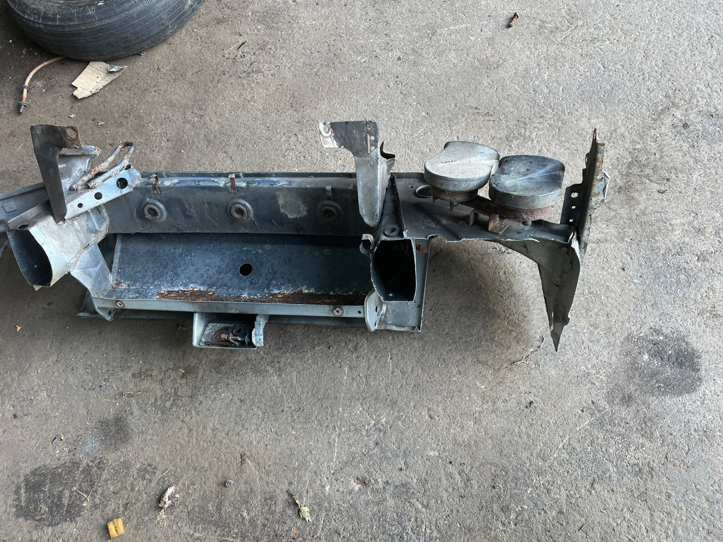 Porsche 924 Turbo front panel, badge panel used 477805593A