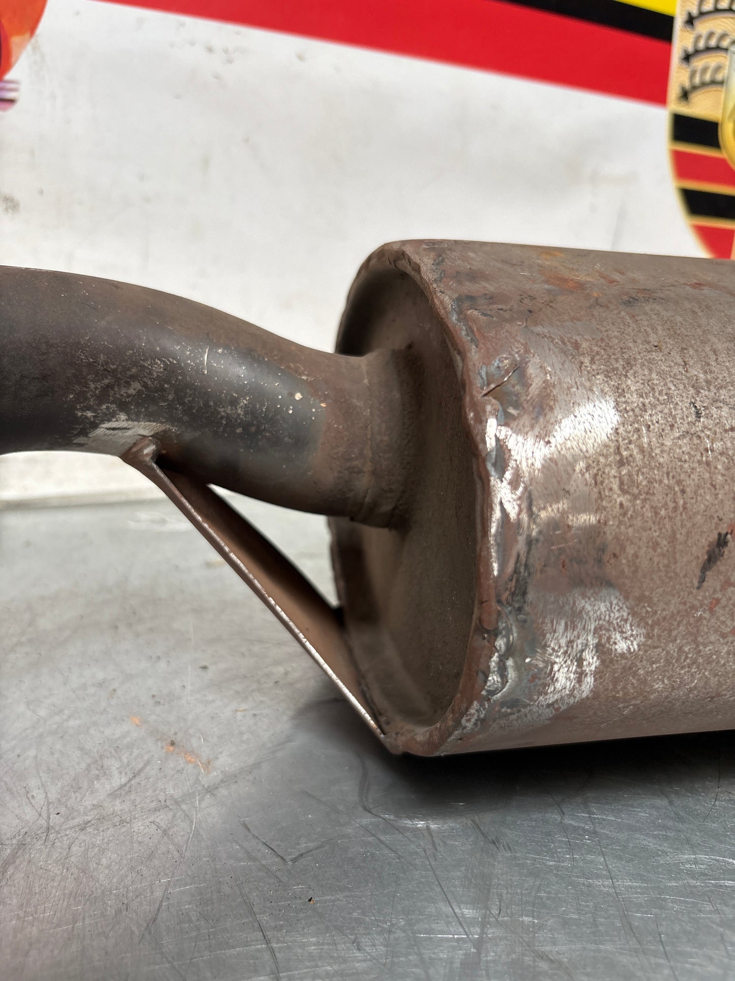 Porsche 924S / 944 2.5 N/A Exhaust system rear muffler, used