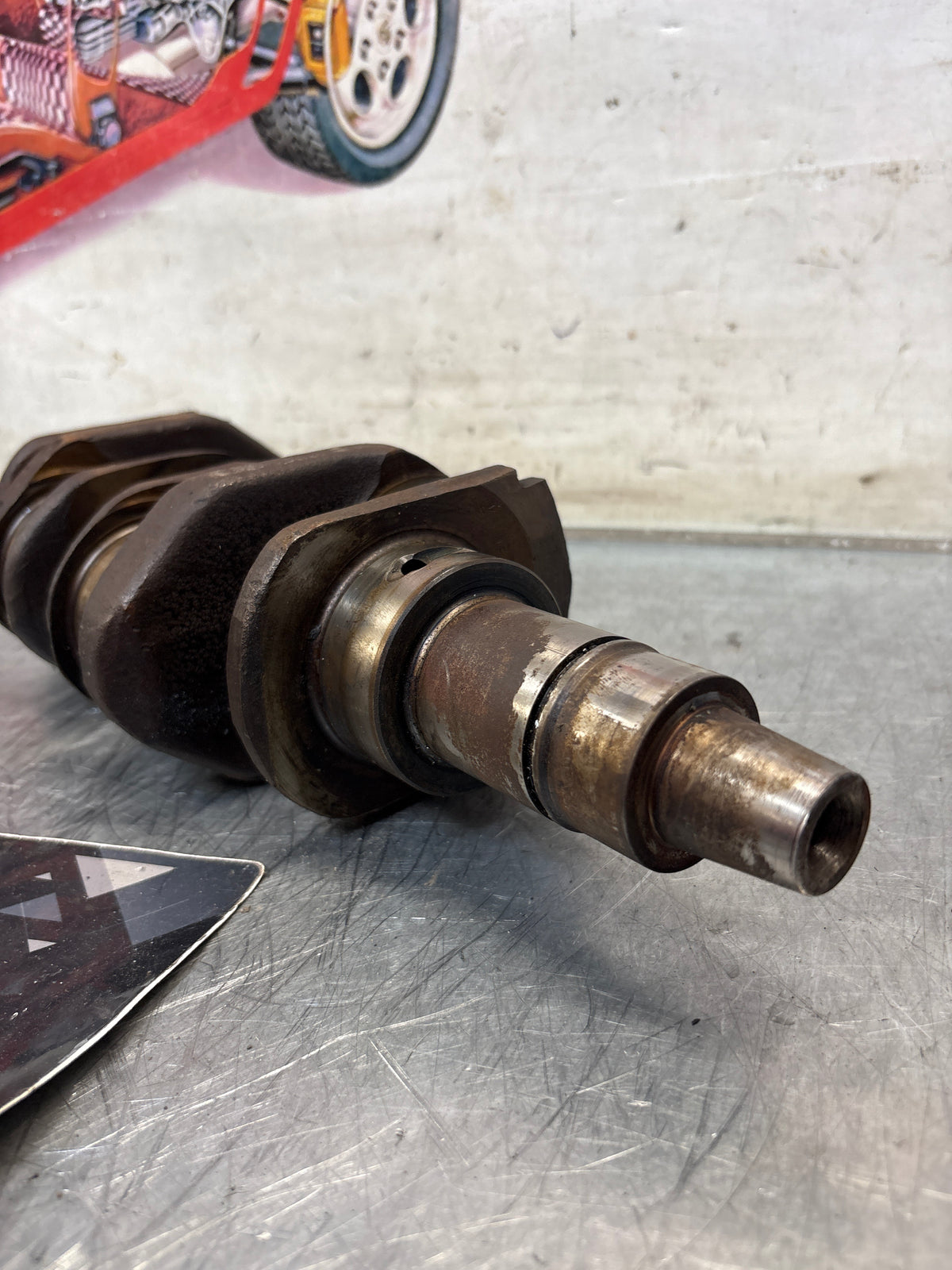 Porsche 914 1.7 crankshaft, 021105101, used