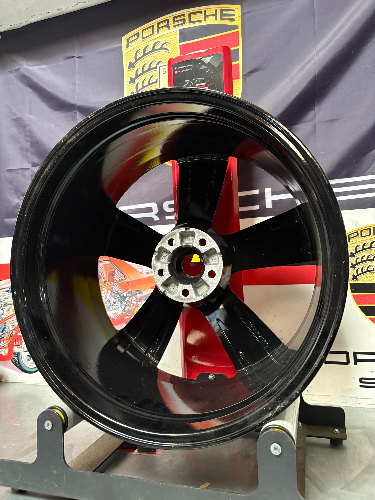 Porsche Macan 10.0Jx21”, ET19 Front rim, refurbished 95B601025GM