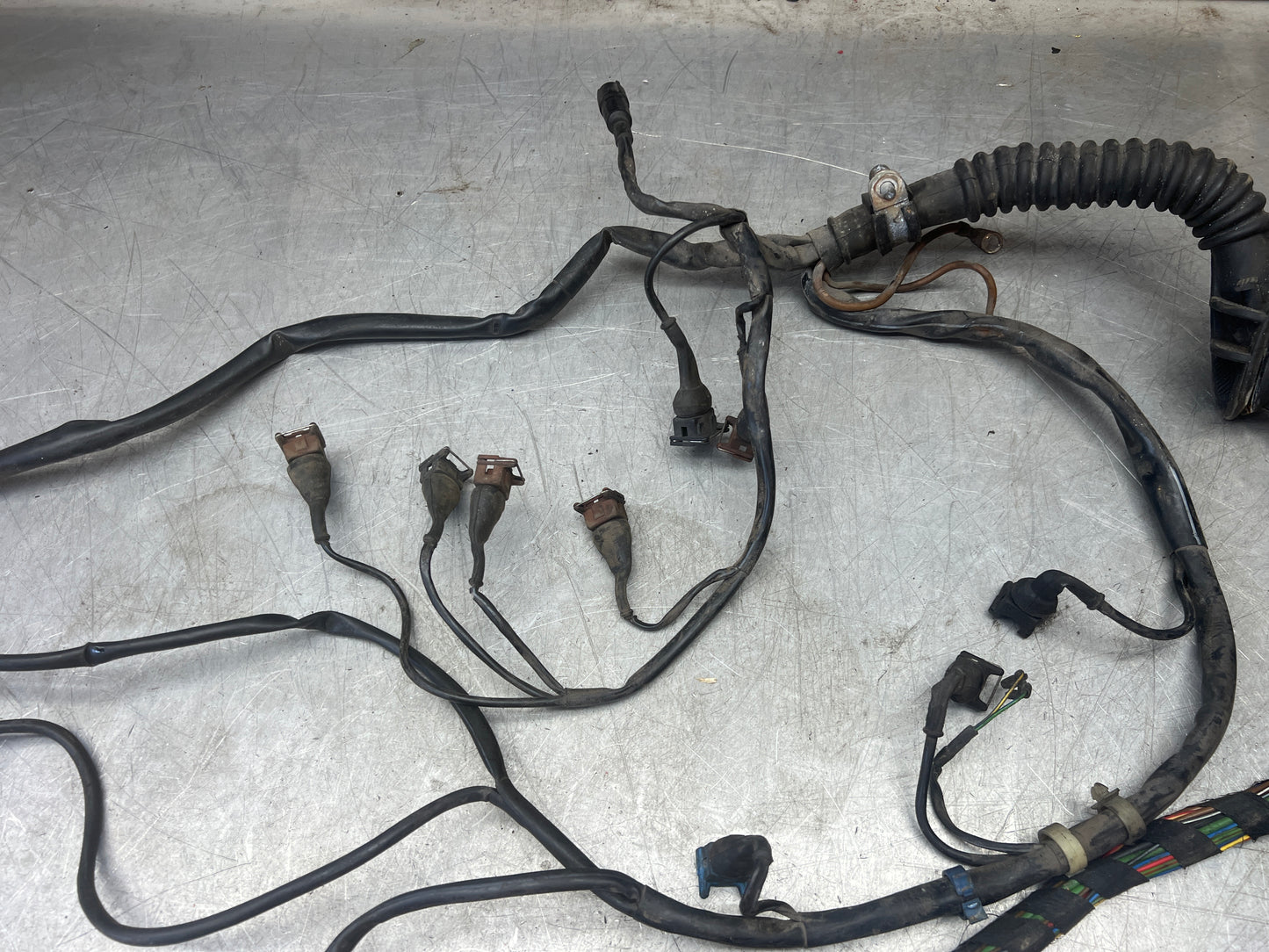 Porsche 944 S2 3.0 16V 1992 engine loom ECU wiring loom, used, 9446070406