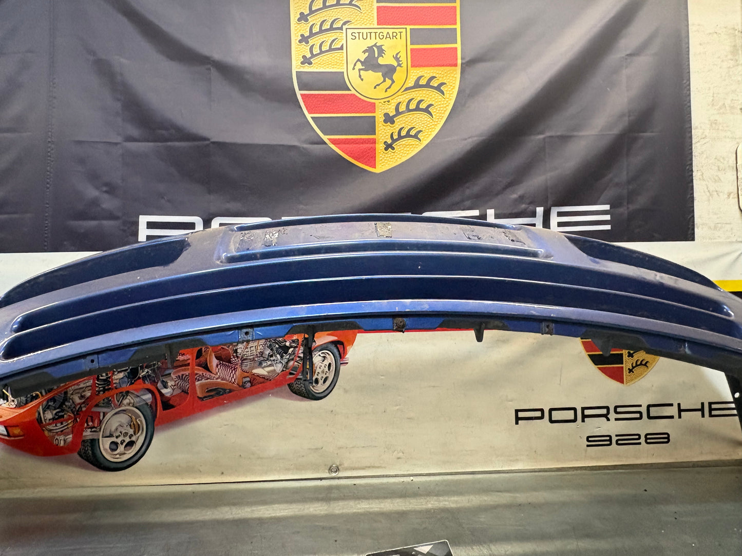 Porsche 944 S2 / Late turbo front bumper, used condition 95150537100