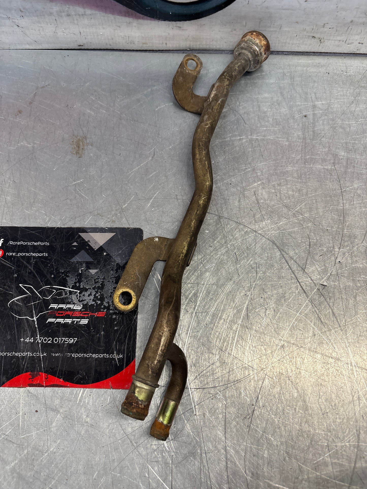 Porsche 924 Turbo water tube, used 93110605200