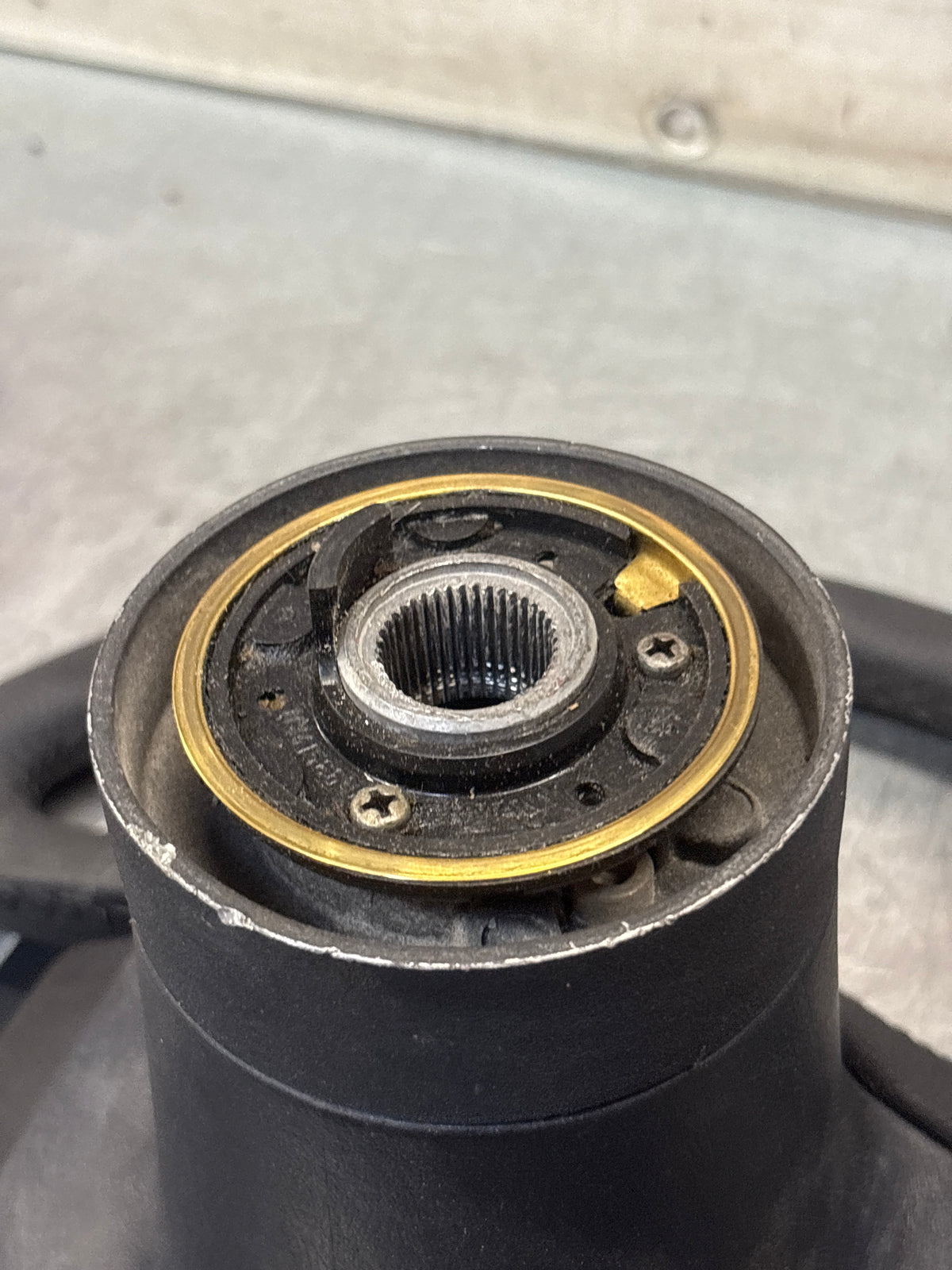 Porsche 928 steering wheel 92834708402, refurbished