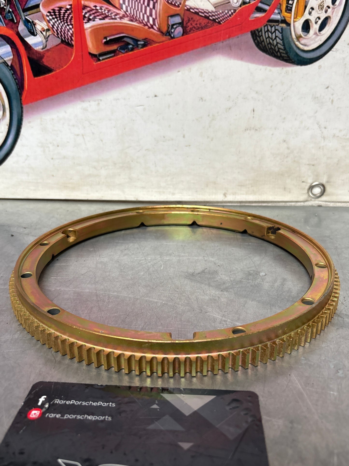 Porsche 924 turbo 944 all models starter ring 94411623903, refurbished