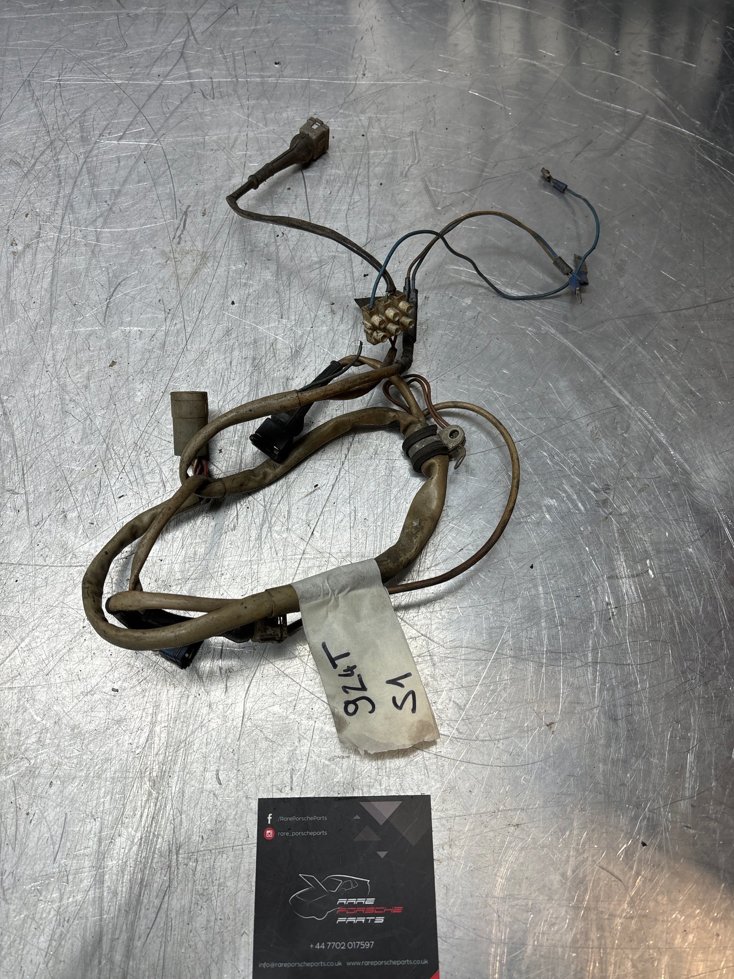 Porsche 924 Turbo S1 wiring engine harness 79-81 477971761F used spares or repair