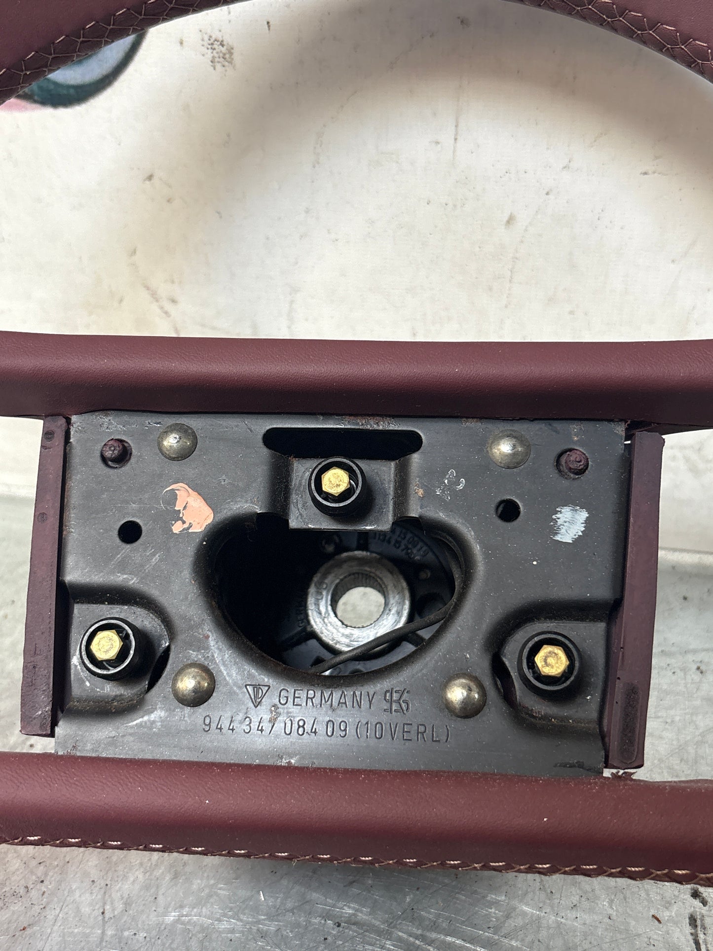 Volante Porsche 944 in pelle nera, usato 94434708409