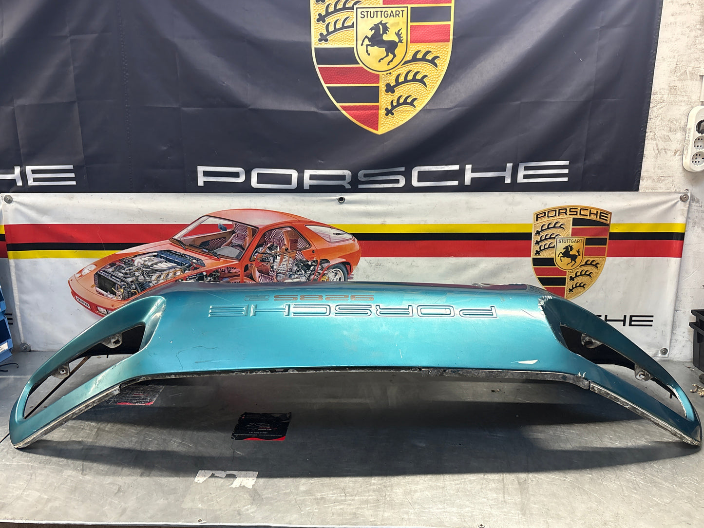 Porsche 928S rear bumper, used 92850502303 / 474181