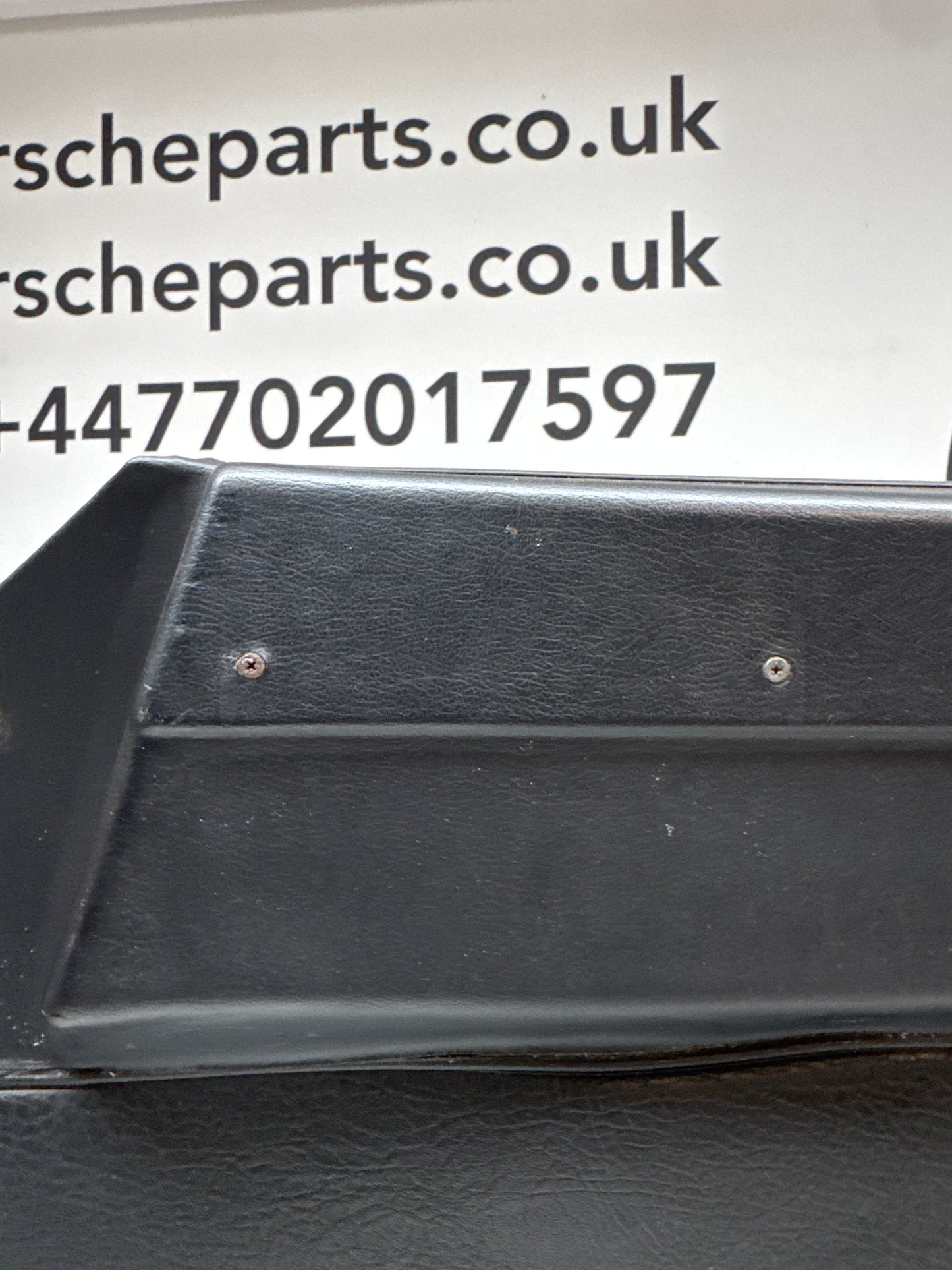Porsche 924 Black LHD Right Door Card. Manual window (non electric) 477867011