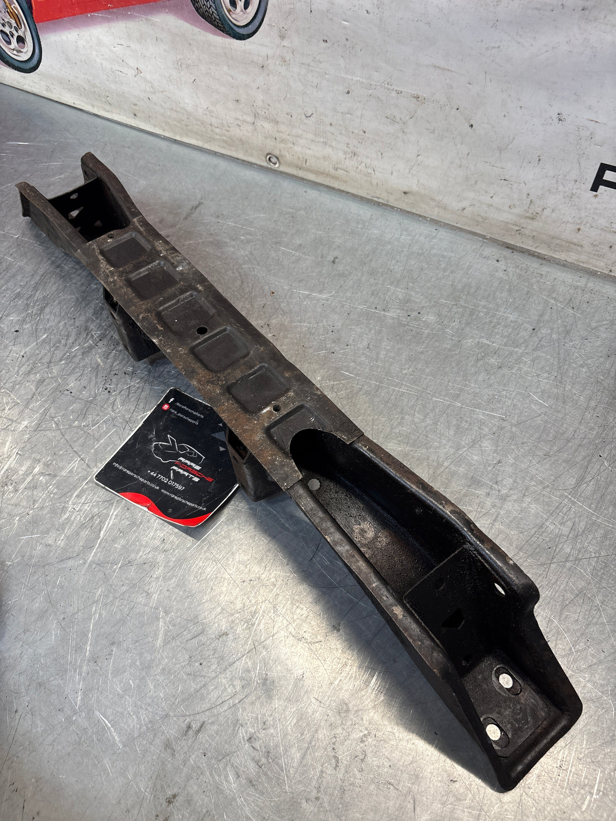 Porsche 924 engine cross member, used 477407321J