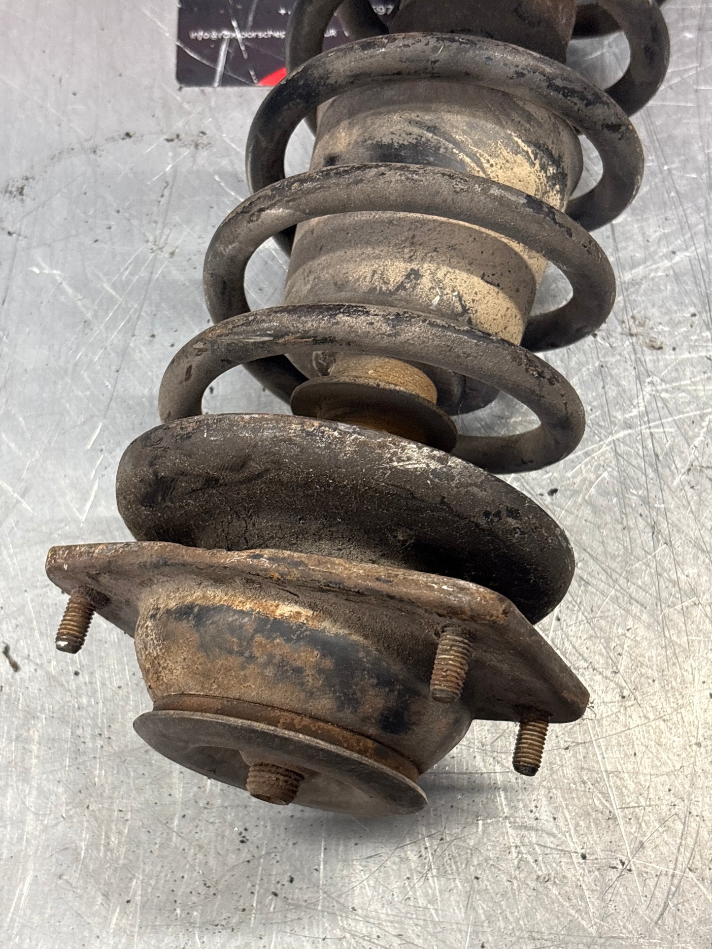 Porsche 924 Front shock absorber, used 477412031E